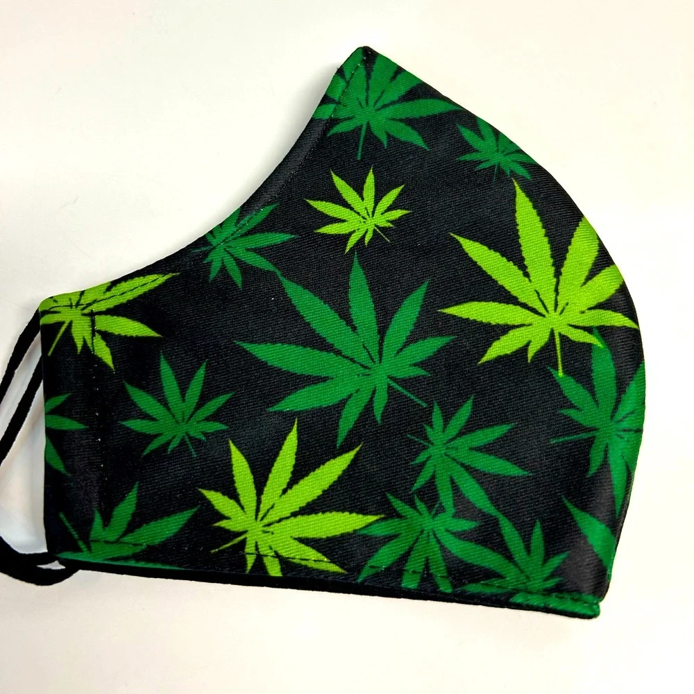 Island weed face mask